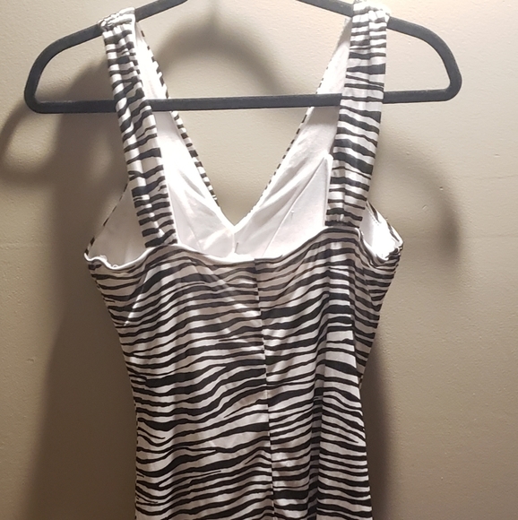 Very Cute & Sexy Taboo Zebra Print Dress - Picture 7 of 8